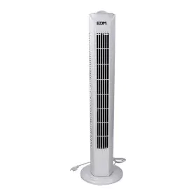 Ventilateur Tour EDM Blanc 45 W de EDM, Ventilateurs colonne - Réf : S7901644, Prix : 38,80 €, Remise : %