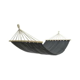 Hanging Hammock Grey Textile (200 x 100 cm) by BigBuy Garden, Hammocks - Ref: S7901704, Price: 30,63 €, Discount: %