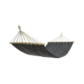 Hanging Hammock Grey Textile (200 x 100 cm) by BigBuy Garden, Hammocks - Ref: S7901704, Price: 30,87 €, Discount: %