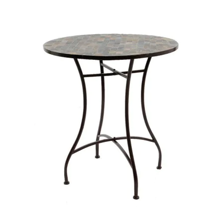 Table d'appoint Stuttgart Marron Fer (70 x 77 cm) de BigBuy Garden, Tables de service - Réf : S7901709, Prix : 130,12 €, Remi...