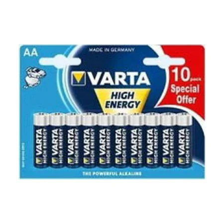 Batterie Varta High Energy AA 10-pack (10 Pezzi) di Varta, Pile monouso - Rif: S7902169, Prezzo: 7,56 €, Sconto: %