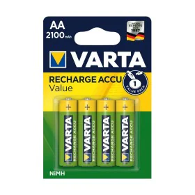 Pilhas Recarregáveis Varta Blx4 2100Mah de Varta, Pilhas recarregáveis - Ref: S7902178, Preço: 12,11 €, Desconto: %