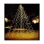 Cortina de Luces LED Negro Blanco Cálido de BigBuy Christmas, Tiras LED - Ref: S7902278, Precio: 18,65 €, Descuento: %