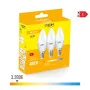 Pack of 3 LED bulbs EDM G 5 W E14 400 lm Ø 3,6 x 10 cm (3200 K) by EDM, LED Bulbs - Ref: S7902448, Price: 5,80 €, Discount: %