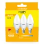 Pack of 3 LED bulbs EDM G 5 W E14 400 lm Ø 3,6 x 10 cm (3200 K) by EDM, LED Bulbs - Ref: S7902448, Price: 5,80 €, Discount: %