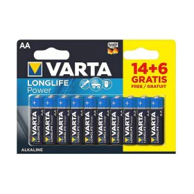 Batteries Varta Longlife Power (20 Pièces) de Varta, Piles jetables - Réf : S7902451, Prix : 12,09 €, Remise : %