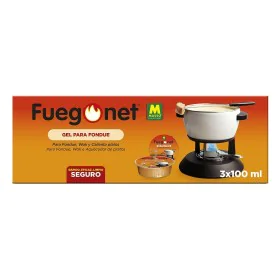 Fluide allumage Massó 3 x 100 ml Gel Fondue de Massó, Cheminées d'allumage - Réf : S7902632, Prix : 8,46 €, Remise : %