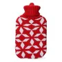 Bouillotte EDM Rouge Blanc Laine (2 L) de EDM, Traitements par la chaleur et le froid - Réf : S7903464, Prix : 9,14 €, Remise...