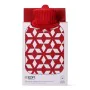 Hot Water Bottle EDM Red White Wool (2 L) by EDM, Hot and cold treatments - Ref: S7903464, Price: 9,14 €, Discount: %