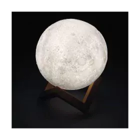 Desk lamp EDM Moon White 3,7 V by EDM, Bedside and Table Lamps - Ref: S7903871, Price: 11,95 €, Discount: %