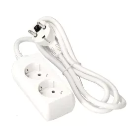 2-socket plugboard without power switch EDM Schuko (1,5 m) by EDM, Power Strips - Ref: S7904089, Price: 7,71 €, Discount: %