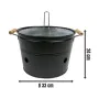 Barbacoa Portátil Zinc ø 32 cm de BigBuy BBQ, Barbacoas portátiles - Ref: S7904419, Precio: 40,43 €, Descuento: %