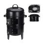 Barbecue Noir (Ø 47 x 78 cm) de BigBuy BBQ, Appareils 2 en 1 barbecue-fumoir - Réf : S7904467, Prix : 80,15 €, Remise : %