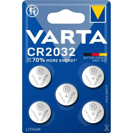 Lithiumknopfzellen Varta 06032 101 415 3 V (5 Stück) von Varta, Einwegbatterien - Ref: S7904550, Preis: 7,90 €, Rabatt: %