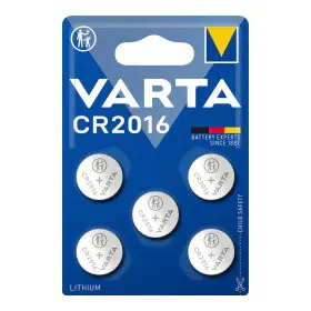 Pilas de Botón de Litio Varta 6016101415 CR2016 3 V (5 Unidades) de Varta, Pilas - Ref: S7904554, Precio: 6,07 €, Descuento: %