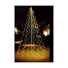 LED Curtain Lights White (8 m) by BigBuy Christmas, Outdoor String Lights - Ref: S7905390, Price: 44,73 €, Discount: %