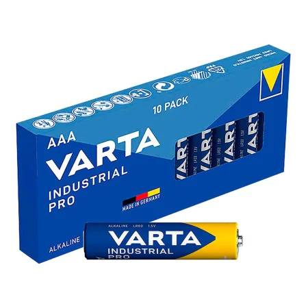 Batterien Varta Industrial Pro AAA LR03 1,5 V (10 Stück) von Varta, Einwegbatterien - Ref: S7906021, Preis: 6,12 €, Rabatt: %