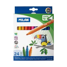 Feutres Milan 24 MAXI Multicouleur de Milan, Stylos feutre - Réf : S7906343, Prix : 6,98 €, Remise : %