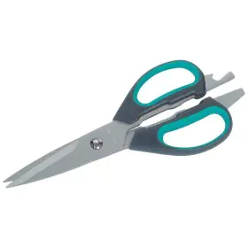 Scissors Wolfcraft Multifunction Steel Green (21,5 cm) by Wolfcraft, Self-Opening Scissors - Ref: S7907690, Price: 9,28 €, Di...