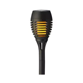 Garden Torch Lumineo Solar Black (7,5 x 27 cm) (4 Units) by Lumineo, Pathway Lighting - Ref: S7907737, Price: 17,59 €, Discou...