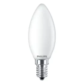 Bombilla LED Philips Vela Blanco F 40 W 4,3 W E14 470 lm 3,5 x 9,7 cm (4000 K) de Philips, Bombillas LED - Ref: S7907772, Pre...