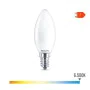 Bombilla LED Philips Vela Blanco F 40 W 4,3 W E14 470 lm 3,5 x 9,7 cm (6500 K) de Philips, Bombillas LED - Ref: S7907773, Pre...