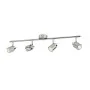 Lampadario Philips Foco Argentato Metallo 15,5 x 10 x 69 cm GU10 4 di Philips, Plafoniere - Rif: S7907800, Prezzo: 50,88 €, S...