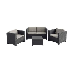 Garden furniture SP Berner Diva Tropea Anthracite Dark grey (4 Pieces) by SP Berner, Garden Furniture Sets - Ref: S7908510, P...