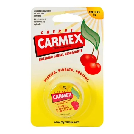 Bálsamo Labial Carmex Cherry Spf 15 (7,5 g) de Carmex, Bálsamos - Ref: S7908609, Preço: 6,33 €, Desconto: %