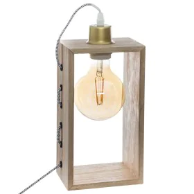 Lampe de bureau Atmosphera Bois Marron 25 W 220-240 V de Atmosphera, Lampes de chevet - Réf : S7908973, Prix : 21,30 €, Remis...