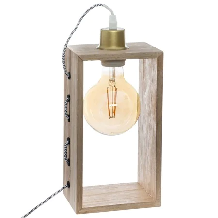 Lámpara de mesa Atmosphera Madera Marrón 25 W 220-240 V de Atmosphera, Lámparas de mesa y mesilla de noche - Ref: S7908973, P...