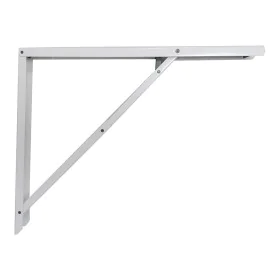 Escuadra Fepre Plegable Abatible Acero Blanco (40 x 52 cm) de Fepre, Escuadras de ángulo - Ref: S7909493, Precio: 20,78 €, De...