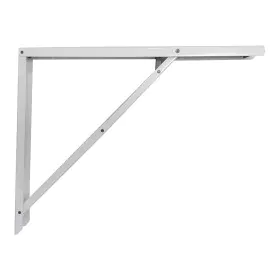 Equerre Fepre Pliable Rabatable Acier Blanc (40 x 52 cm) de Fepre, Renforts - Réf : S7909493, Prix : 21,66 €, Remise : %