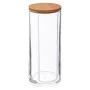 Dispensador 5five Simply Smart Selena Transparente de 5five Simply Smart, Bolas, discos de algodão e cotonetes - Ref: S790981...