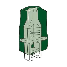 Housse de protection pour barbecue Altadex Vert (128 x 80 x 253 cm) de Altadex, Housses pour barbecue - Réf : S7910304, Prix ...