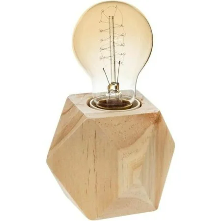 Desk lamp Atmosphera Hexagonal 7,5 x 8 cm Wood by Atmosphera, Bedside and Table Lamps - Ref: S7910456, Price: 14,45 €, Discou...