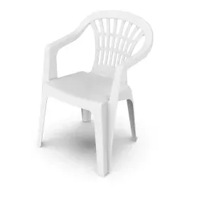 Chaise de jardin Progarden Lyra Blanc Résine 56 x 54 x 80 cm de Progarden, Chaises de table de jardin - Réf : S7910550, Prix ...