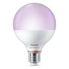 LED lamp Philips Wiz G95 Smart Full Colors F 11 W E27 1055 lm (2200K) (6500 K) by Philips, LED Bulbs - Ref: S7910743, Price: ...