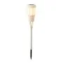 Antorcha de Jardín Lumineo Solar Blanco Mimbre 61 x 10 cm de Lumineo, Velas de exterior - Ref: S7911088, Precio: 8,58 €, Desc...