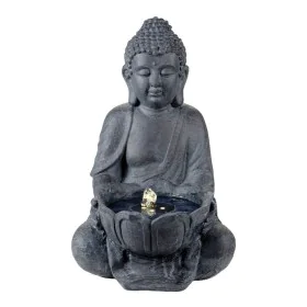 Garden fountain Lumineo Buddha Resin (29,5 x 28 x 45 cm) by Lumineo, Water Spitters - Ref: S7911135, Price: 134,38 €, Discoun...