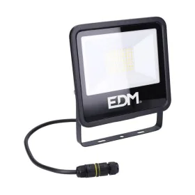 Foco LED EDM Negro 50 W F 4000 Lm (6400 K) de EDM, Focos de exterior - Ref: S7911227, Precio: 32,09 €, Descuento: %