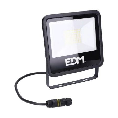 Projecteur LED EDM Noir 50 W F 4000 Lm (6400 K) de EDM, Projecteurs et lampadaires - Réf : S7911227, Prix : 33,77 €, Remise : %