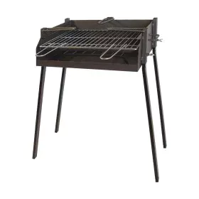 Barbacoa de Carbón con Patas Imex el Zorro Negro Metal 50 x 40 x 75 cm de Imex el Zorro, Barbacoas de exterior - Ref: S791149...