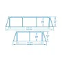 Piscina Smontabile Bestway Steel Pro 56403b (259 x 170 x 61 cm) di Bestway, Piscine fuoriterra - Rif: S7911938, Prezzo: 149,1...