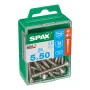 Boîte à vis SPAX 4197000500502 Vis à bois Tête plate (5 x 50 mm) (5,0 x 50 mm) de SPAX, Vis - Réf : S7913844, Prix : 9,47 €, ...