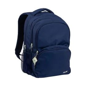 Cartable Milan serie 1918 Blue marine 25 L de Milan, Sacs à dos enfant - Réf : S7914287, Prix : 44,64 €, Remise : %