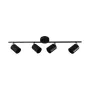 Ceiling Light EDM 32036 Black 70 x 9 x 15,2 cm by EDM, Ceiling Lights - Ref: S7914610, Price: 47,09 €, Discount: %