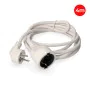 Extension Lead EDM 3 x 1,5 mm White 4 m by EDM, Cables - Ref: S7915096, Price: 9,28 €, Discount: %