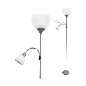 Lampadaire EDM Boston Argenté Métal de EDM, Lampadaires - Réf : S7915367, Prix : 48,65 €, Remise : %