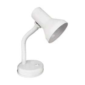 Lampada da scrivania EDM London E27 60 W Flexo/Lampada da scrivania Metallo Bianco (12,5 x 20 cm) di EDM, Lampade da lavoro -...